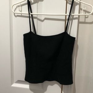 Brandy Melville black crop top